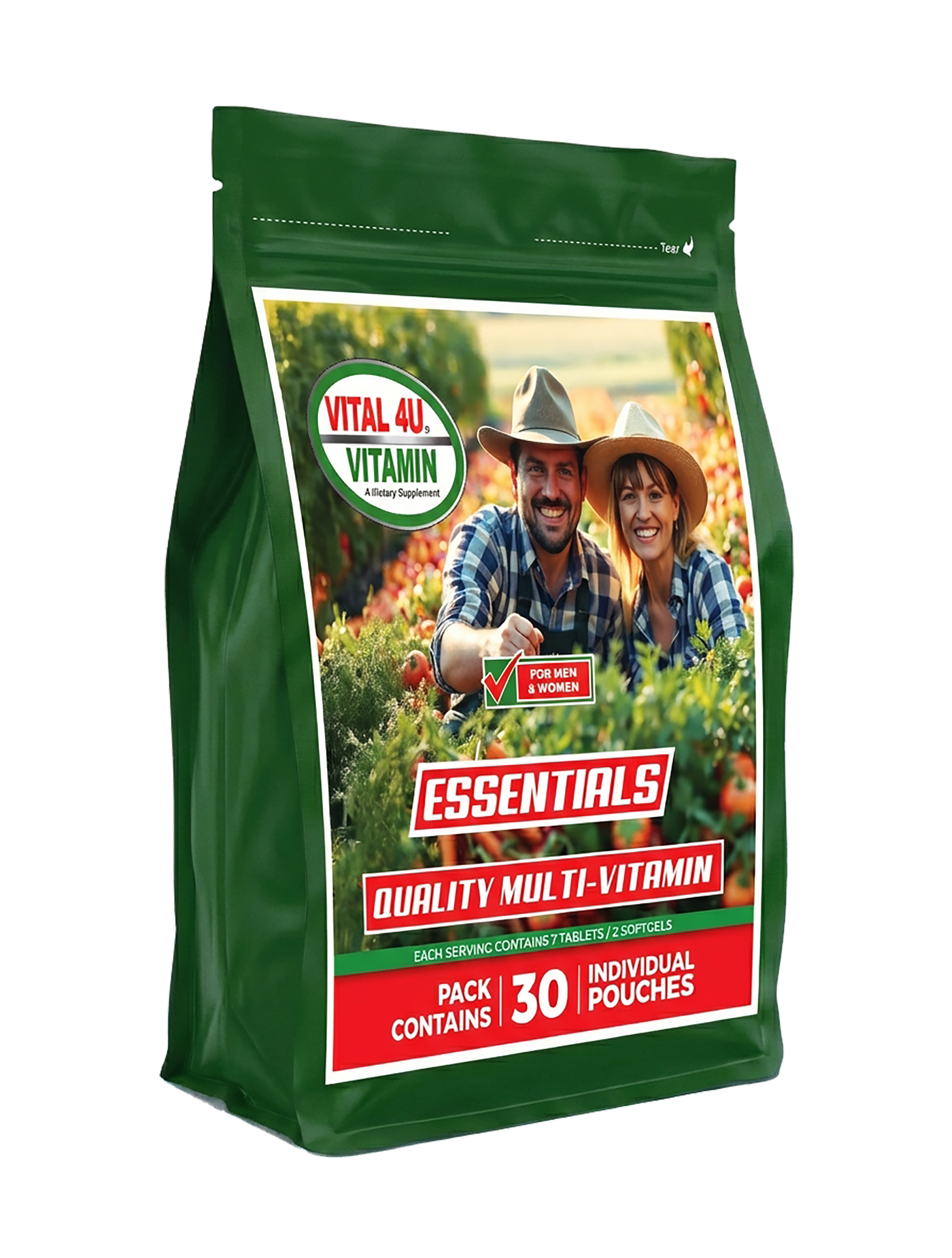 Vitaminas esenciales Vital 4U®