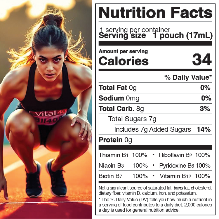 Liquid Energy Ginseng Drink 6 Pack Sample Pouch