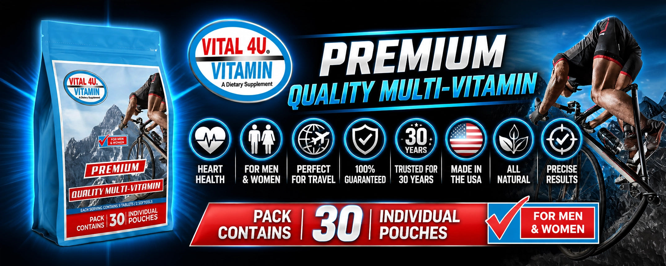 Vital 4U promotional banner