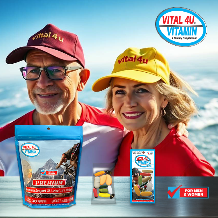 Vital 4U 6 Pack Vitamin Sample