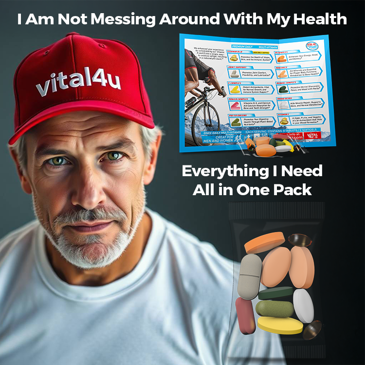 Vital 4U 6 Pack Vitamin Sample