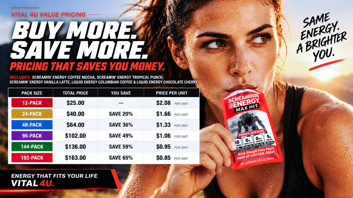 Vital 4U promotional banner