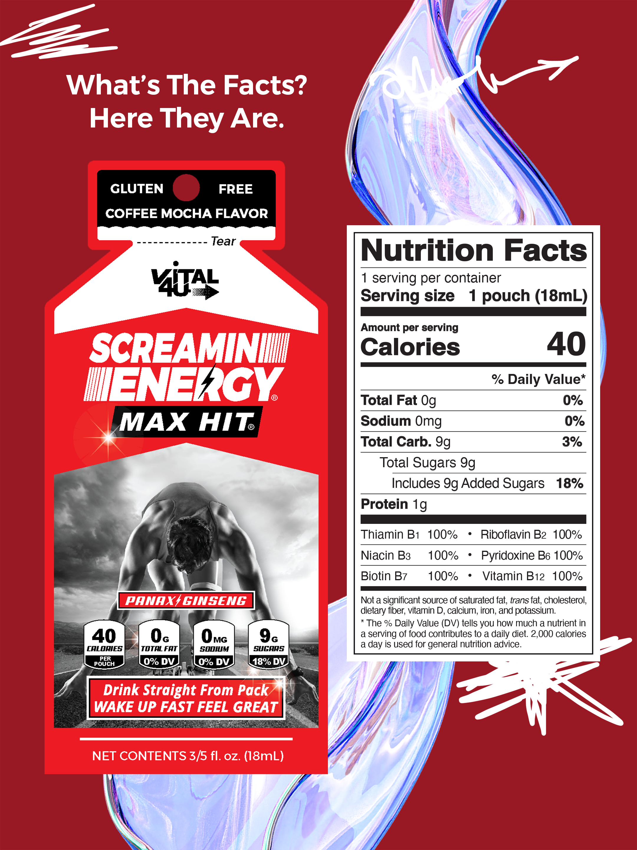 Screamin Energy 6 Pack Sample