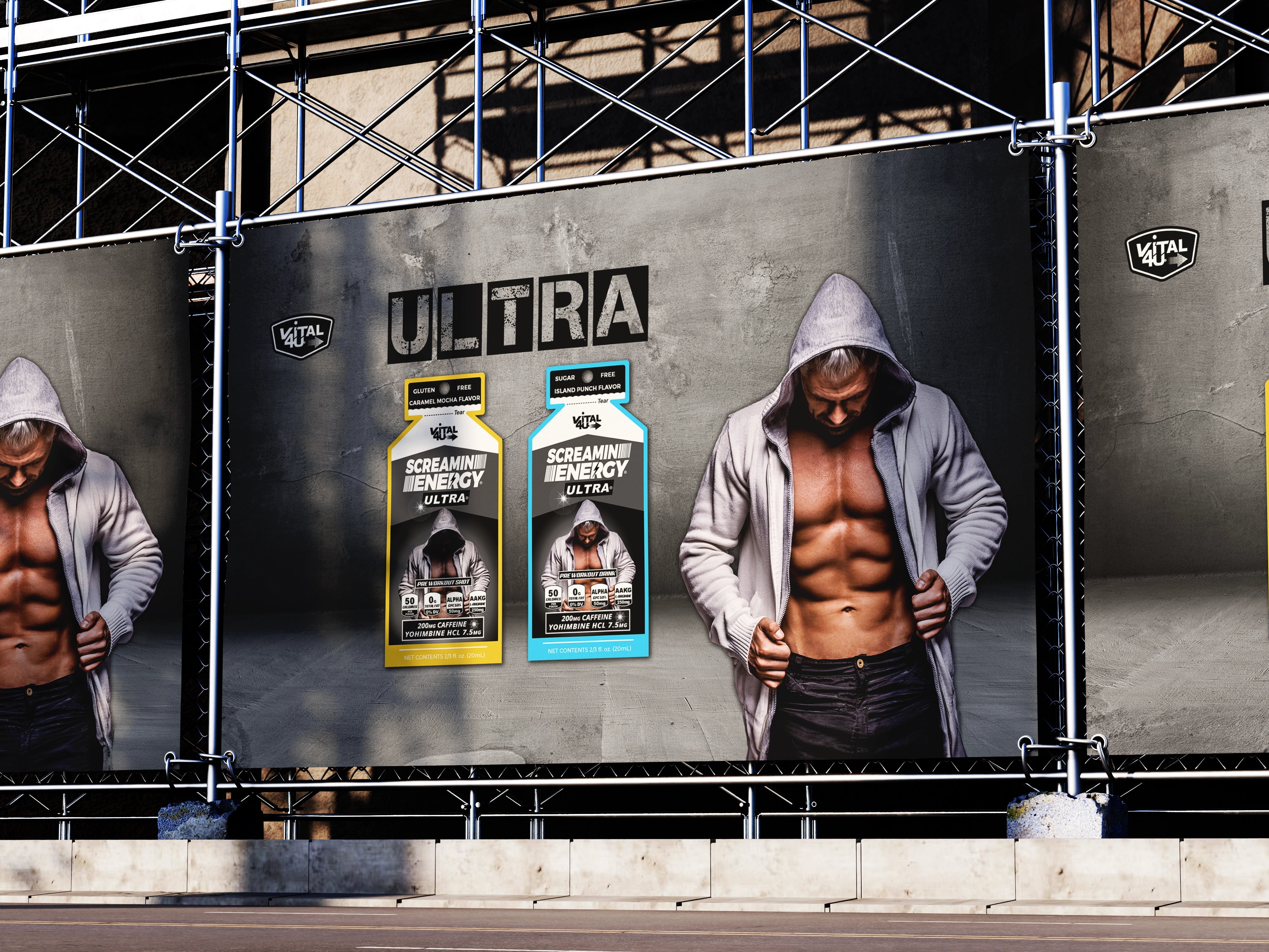 Café con caramelo ultra Screamin Energy®, 12 unidades