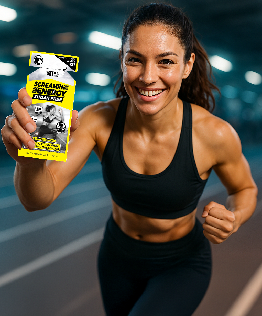 Screamin Energy Vanilla Latte Sugar Free