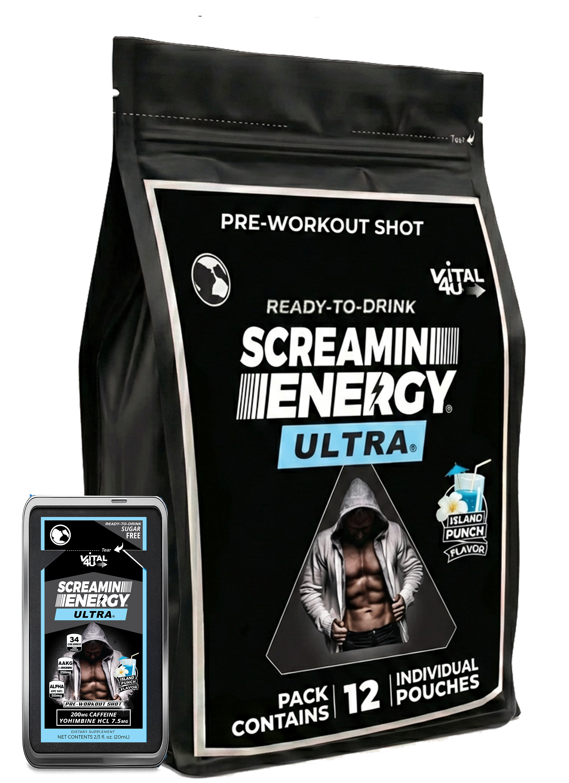 Screamin Energy Ultra Island Punch