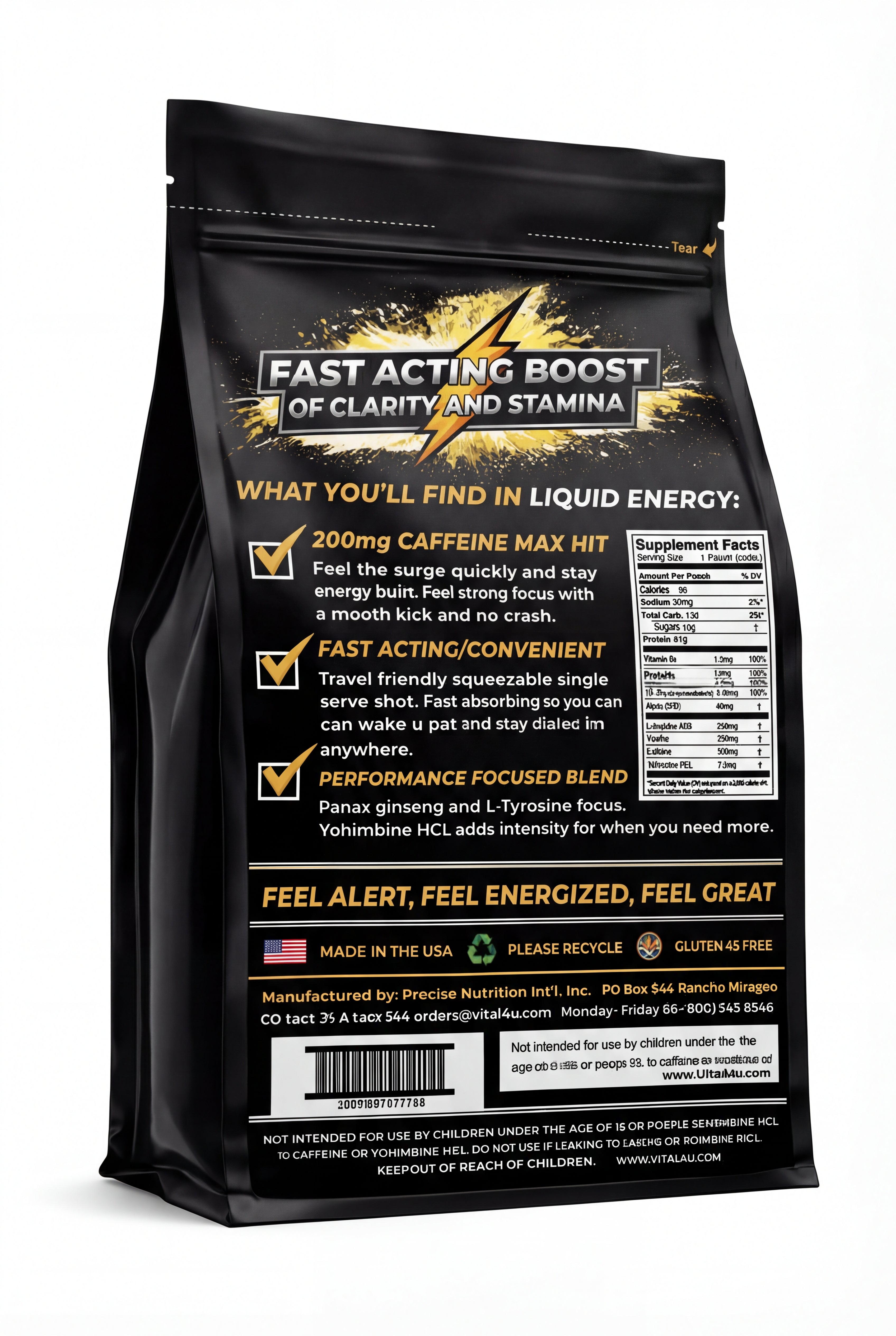 Café con caramelo ultra Screamin Energy®, 12 unidades