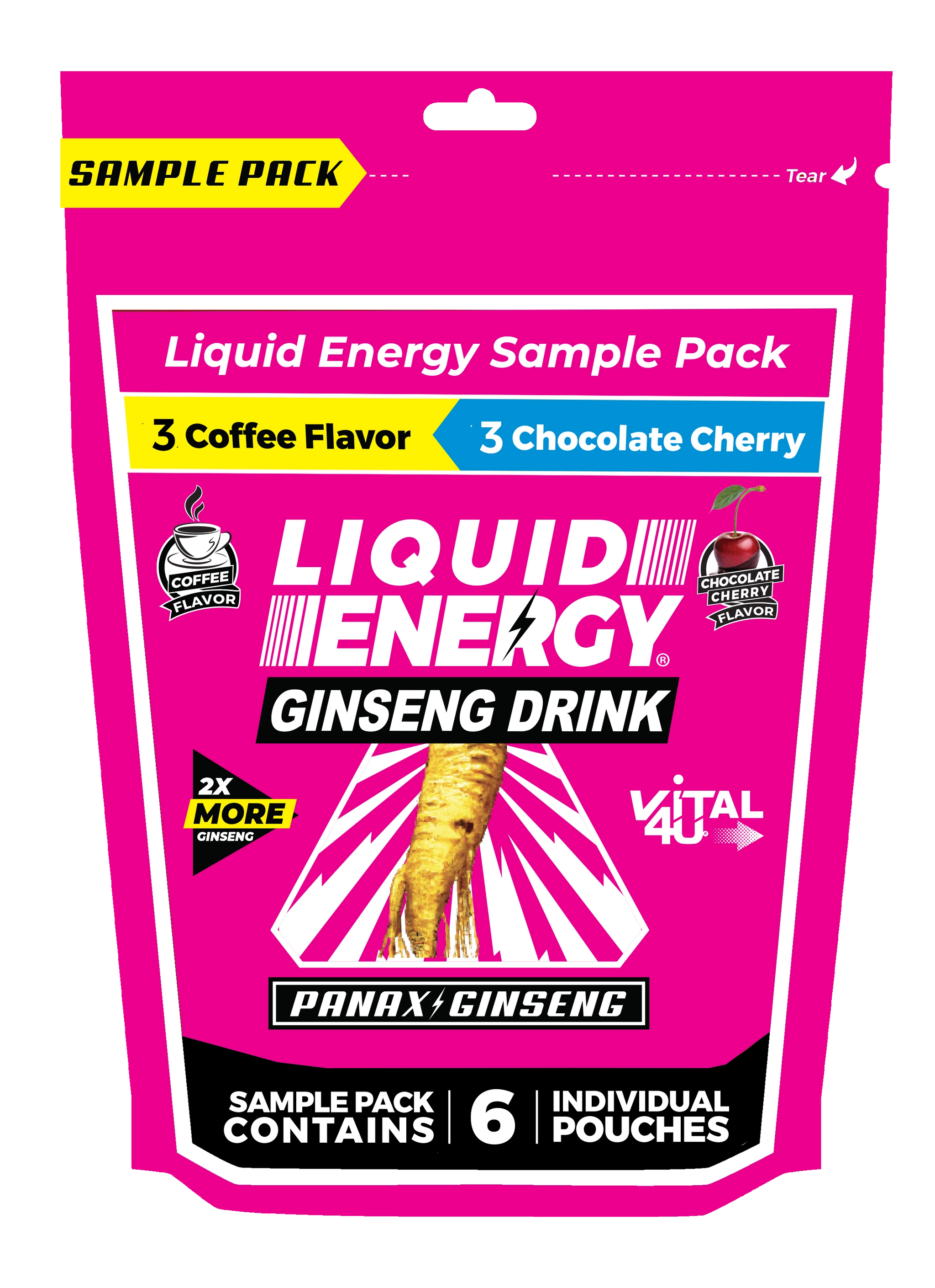 Liquid Energy® | Coffee and Chocolate Cherry Sample Pack