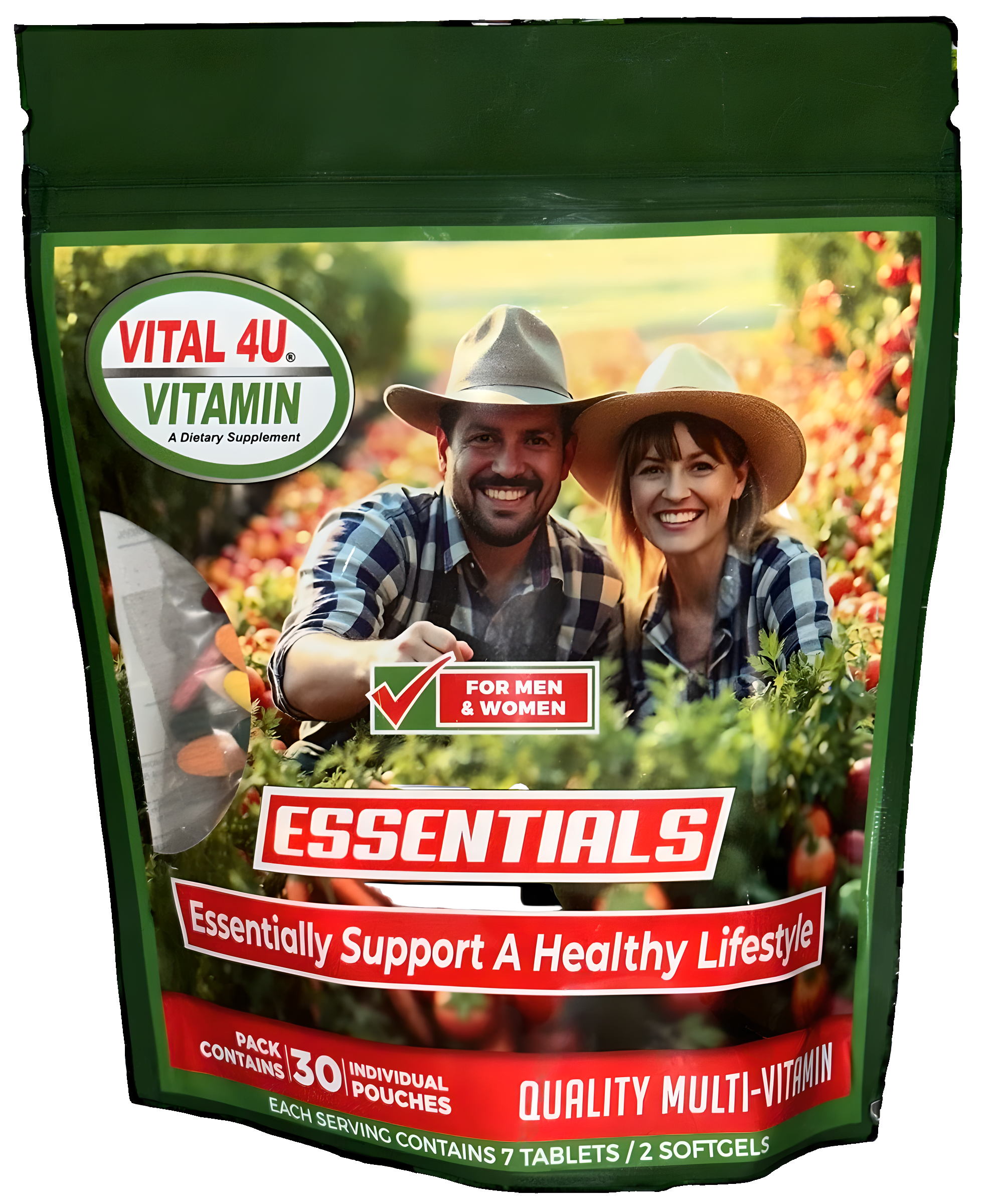 Vital 4U® Vitamin Essentials Pouch