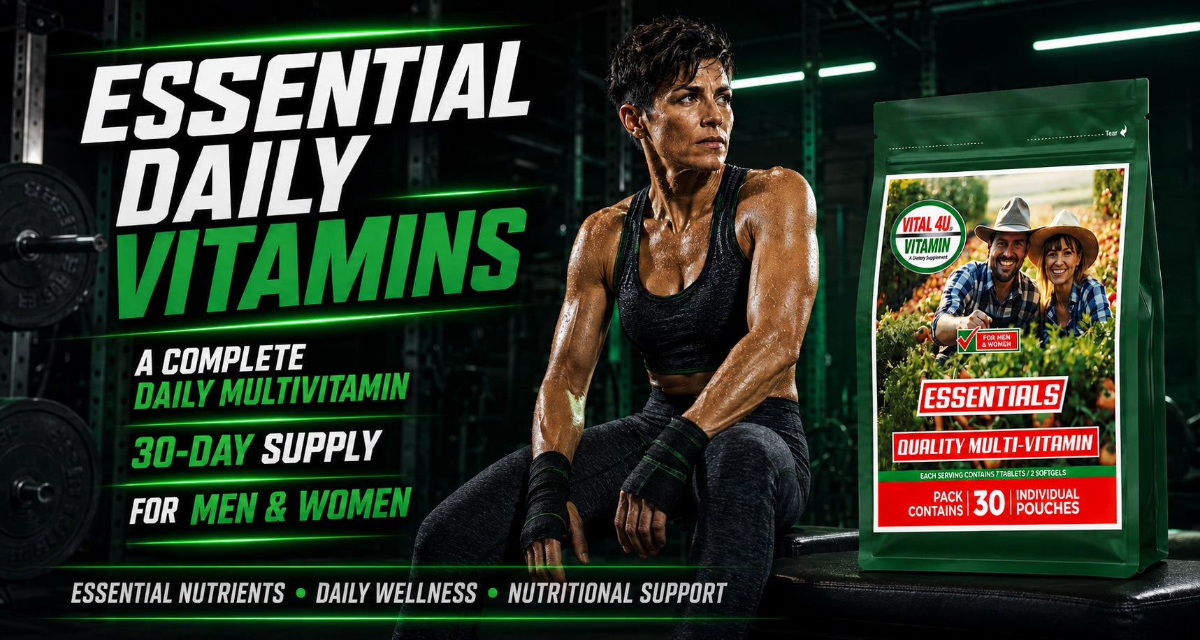 Vital 4U promotional banner