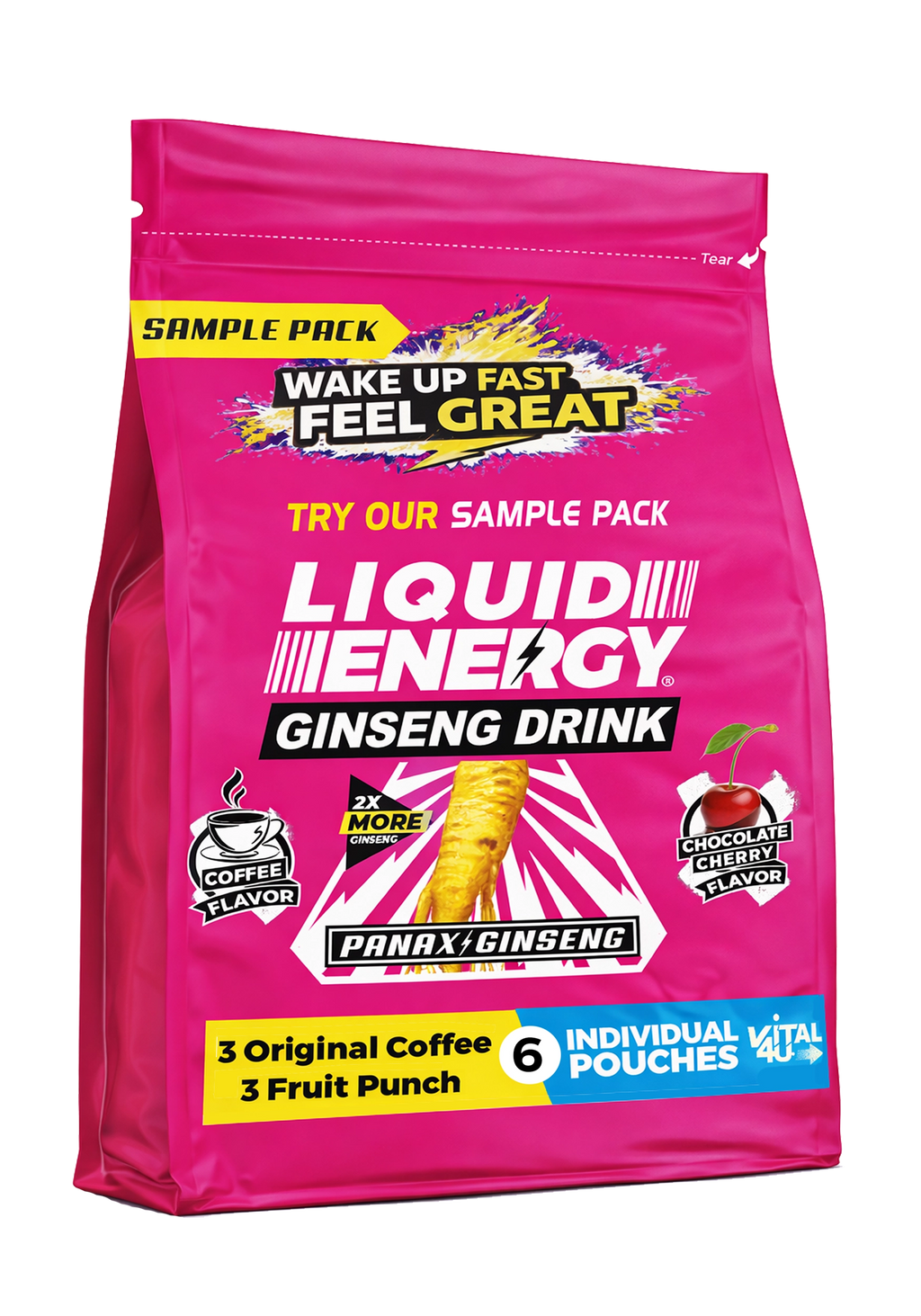 Liquid Energy® | Coffee and Chocolate Cherry Sample Pack
