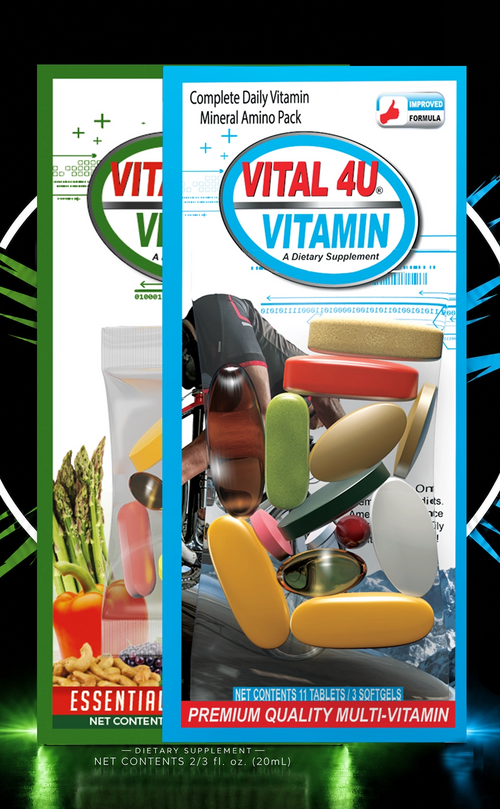 Vital 4U vitamin 6-pack sample