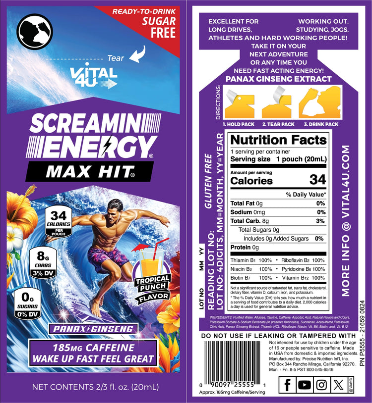 <h2>Why Should You Buy Screamin Energy Tropical Punch?</h2>