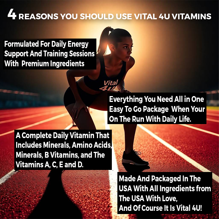 Vital 4U Vitamin 6 Pack Sample Pouch
