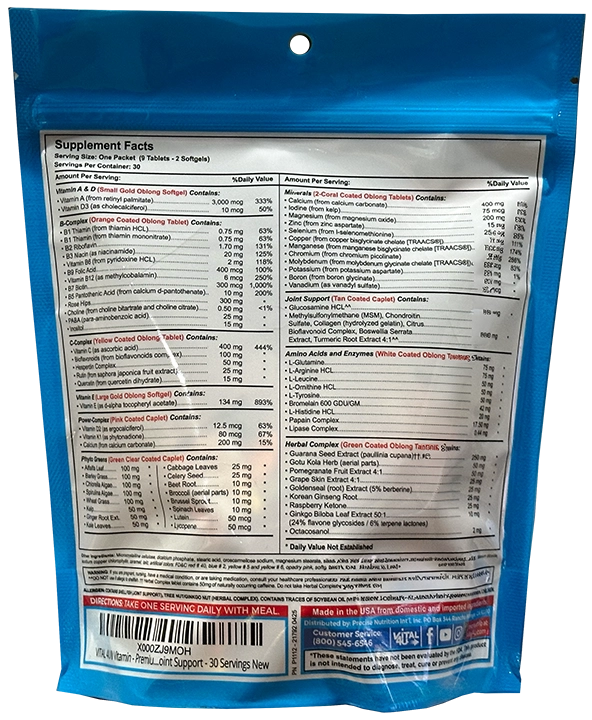 Vital 4U® Vitamin Premium 30 Day