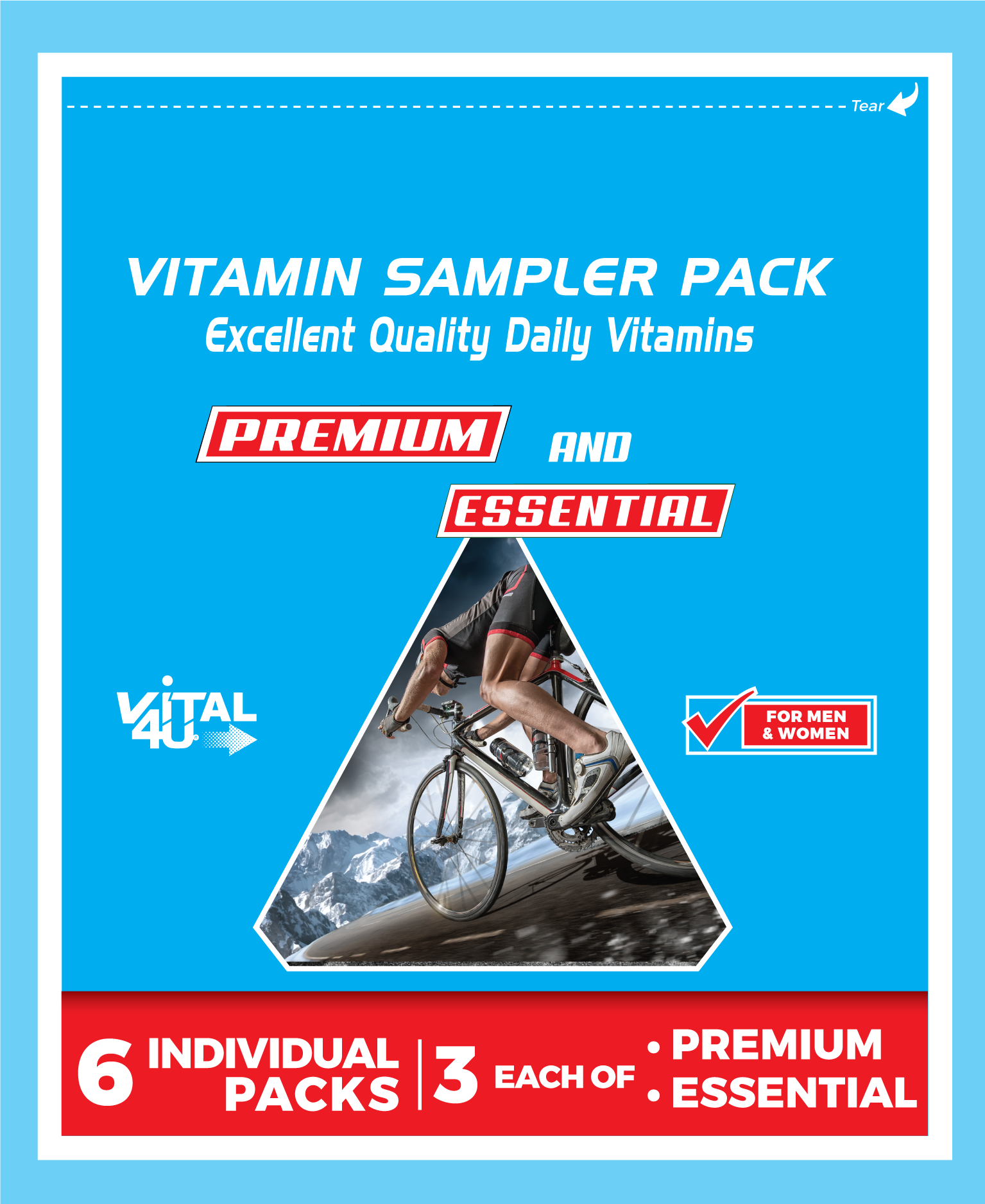 Vital 4U Vitamin Sample Pack