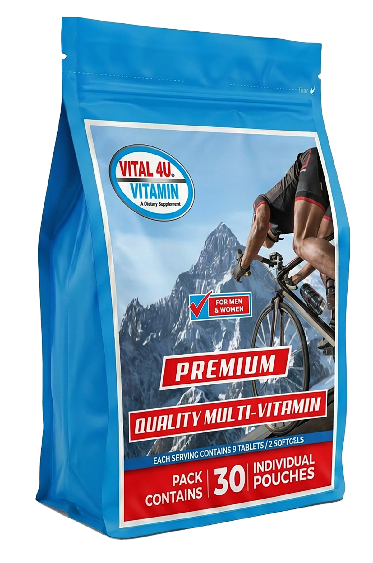 Vital 4U Premium 30-Day Multivitamin