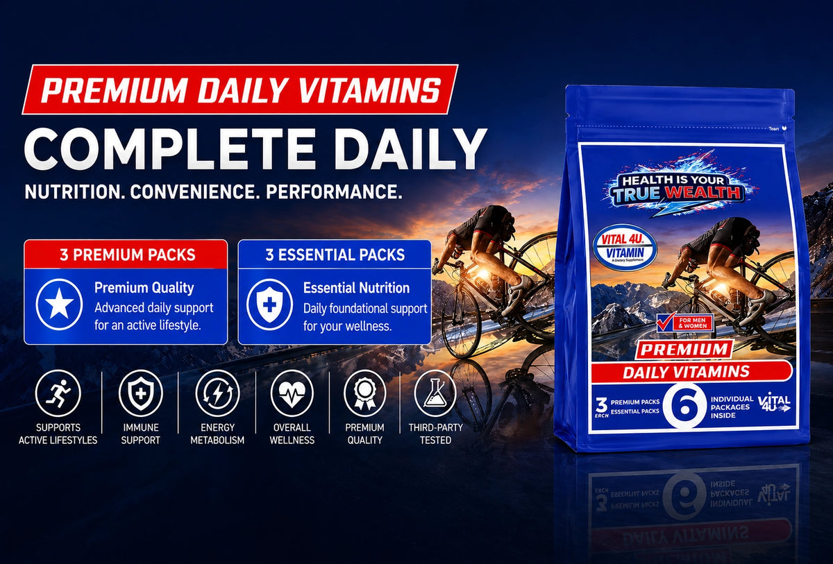 Vital 4U promotional banner