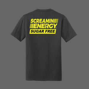 Screamin Energy Sugar Free Logo Shirt Black
