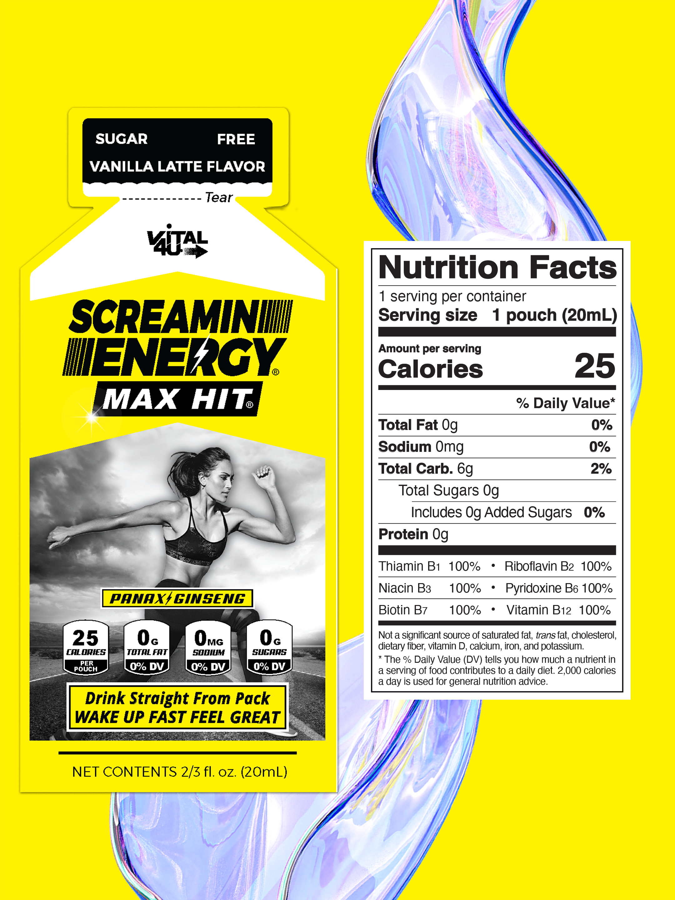 Screamin Energy 6 Pack Sample