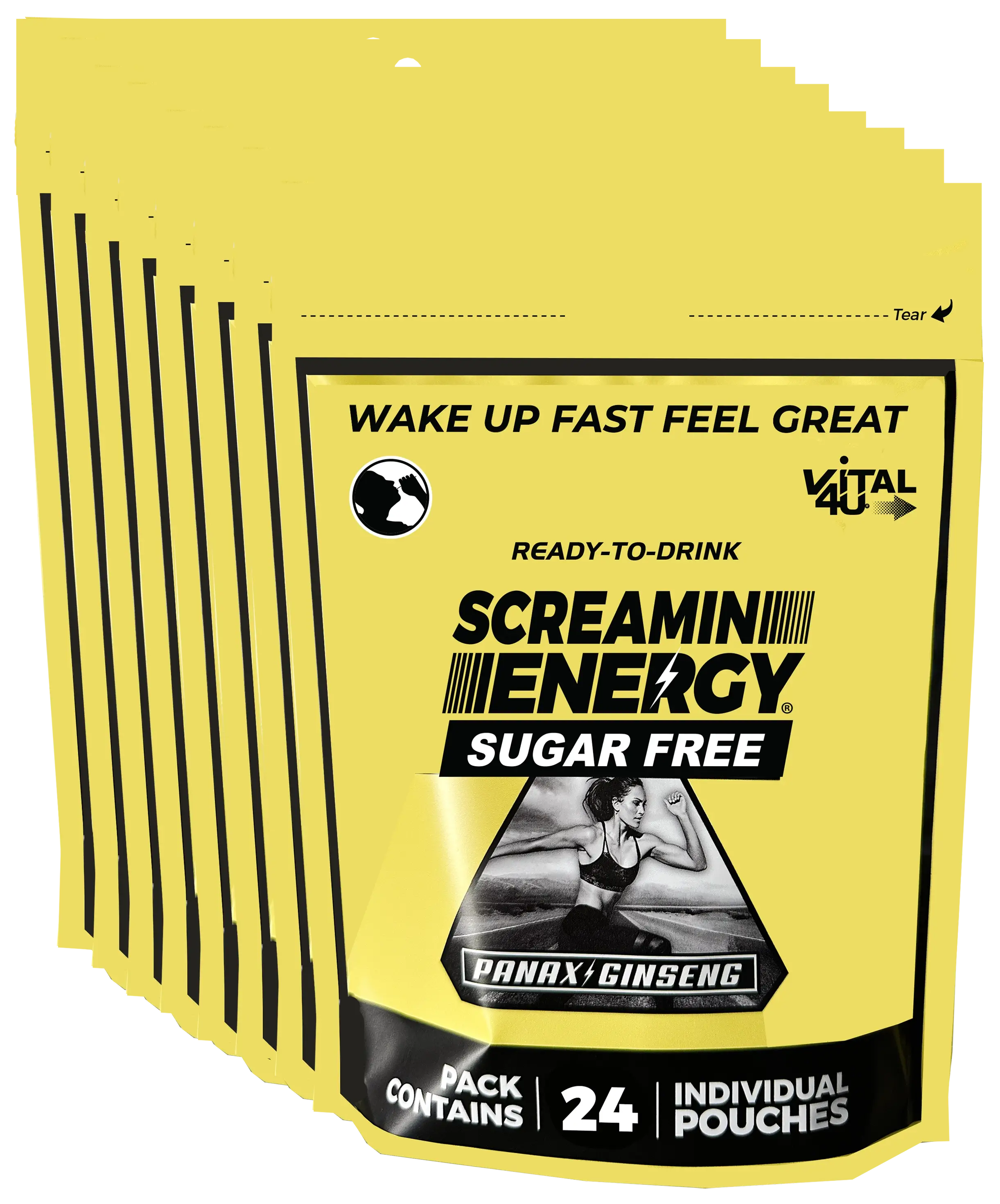 Screamin Energy Sugar Free Vanilla Latte