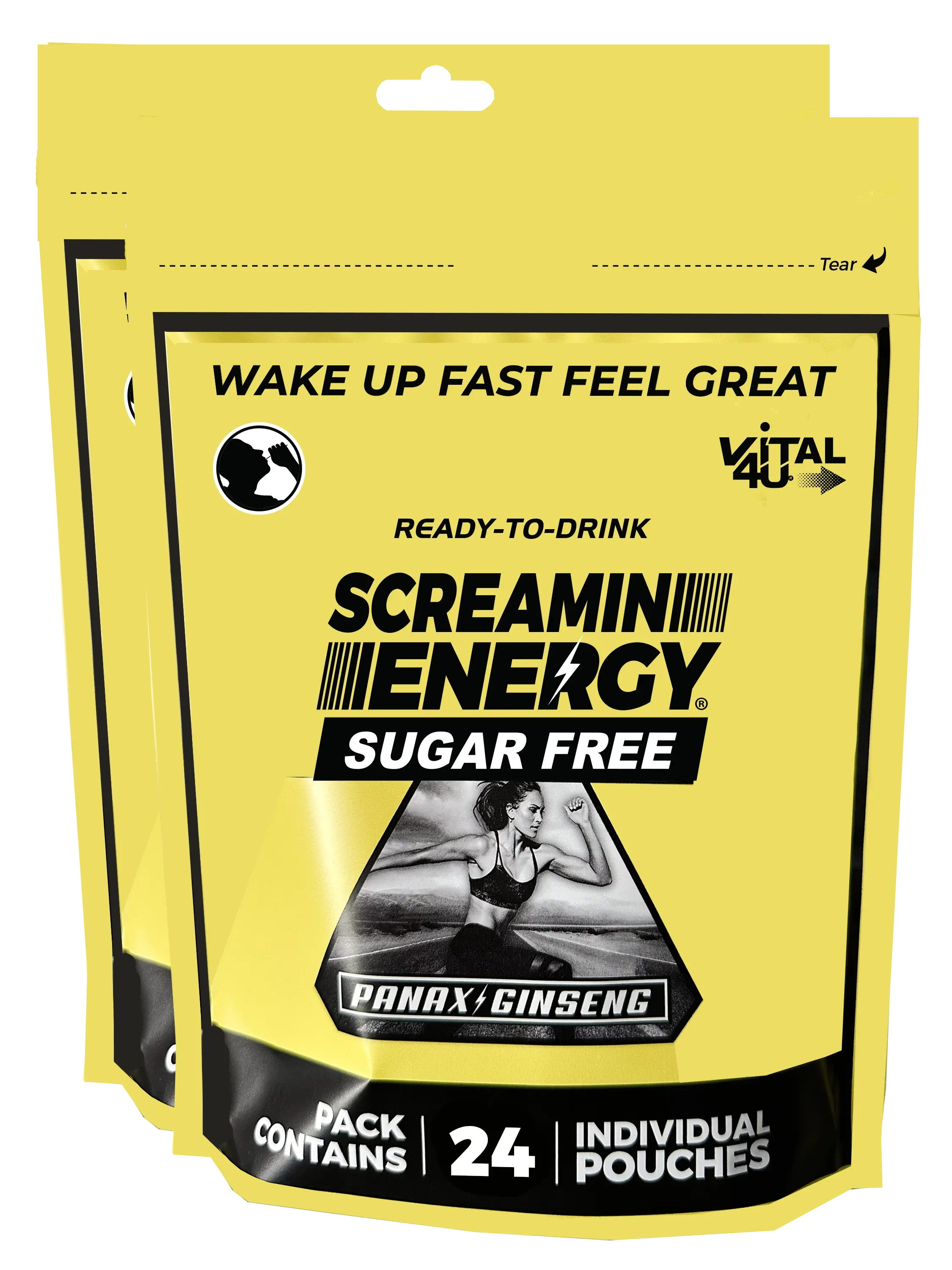 Screamin Energy Sugar Free Vanilla Latte