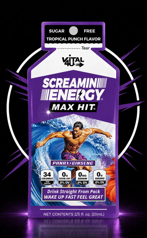 Screamin Energy tropical punch