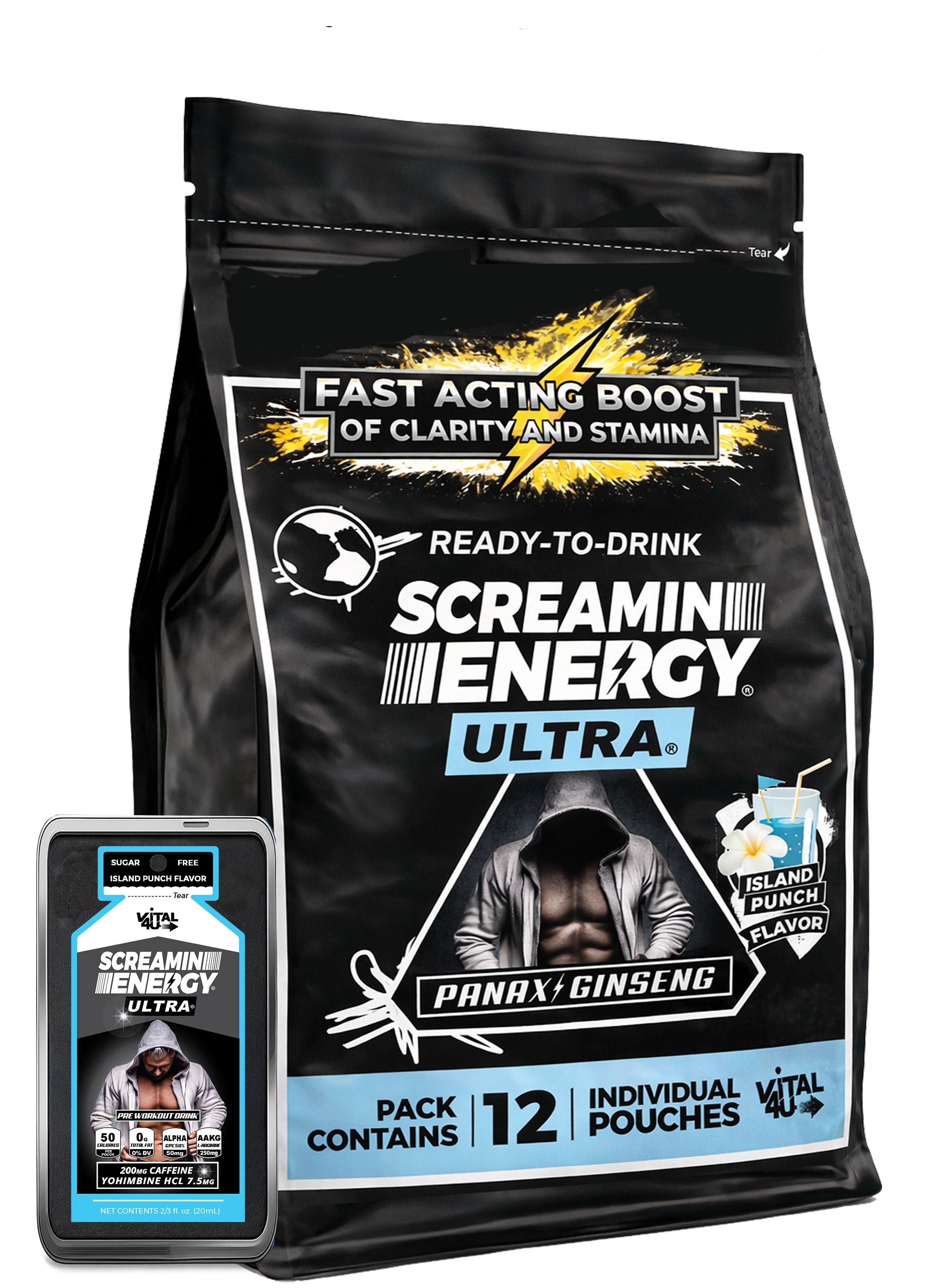 Screamin Energy Ultra Island Punch