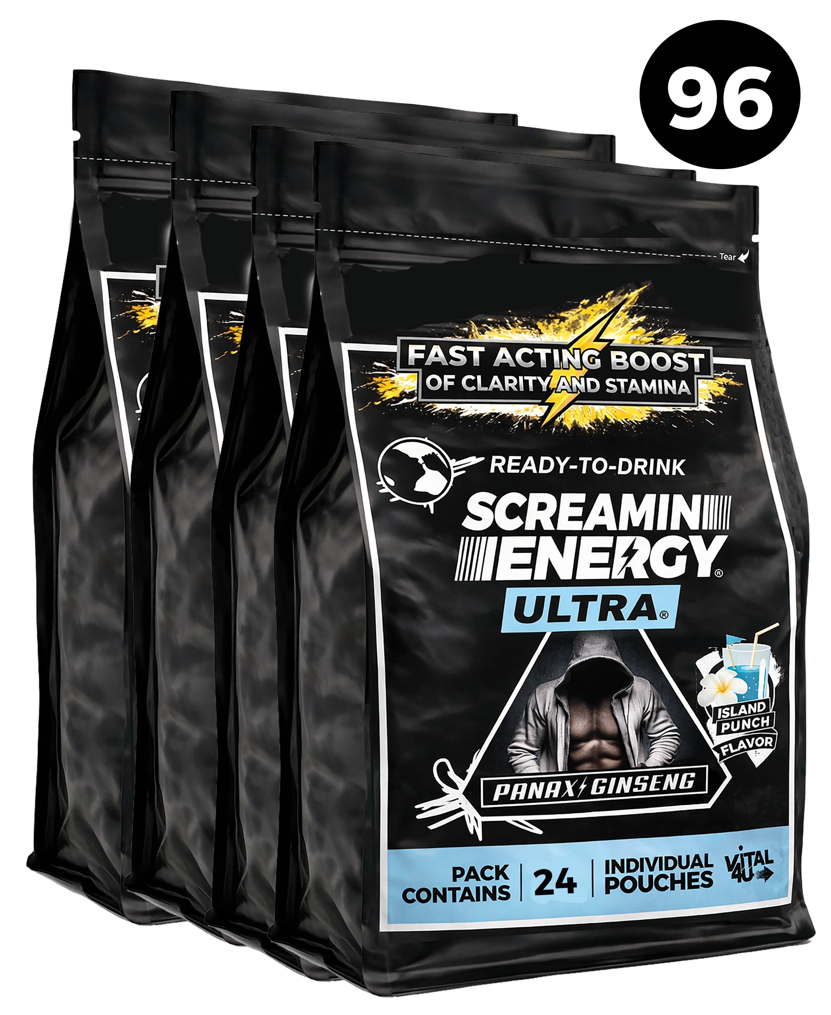 Ponche isleño Screamin Energy® Ultra