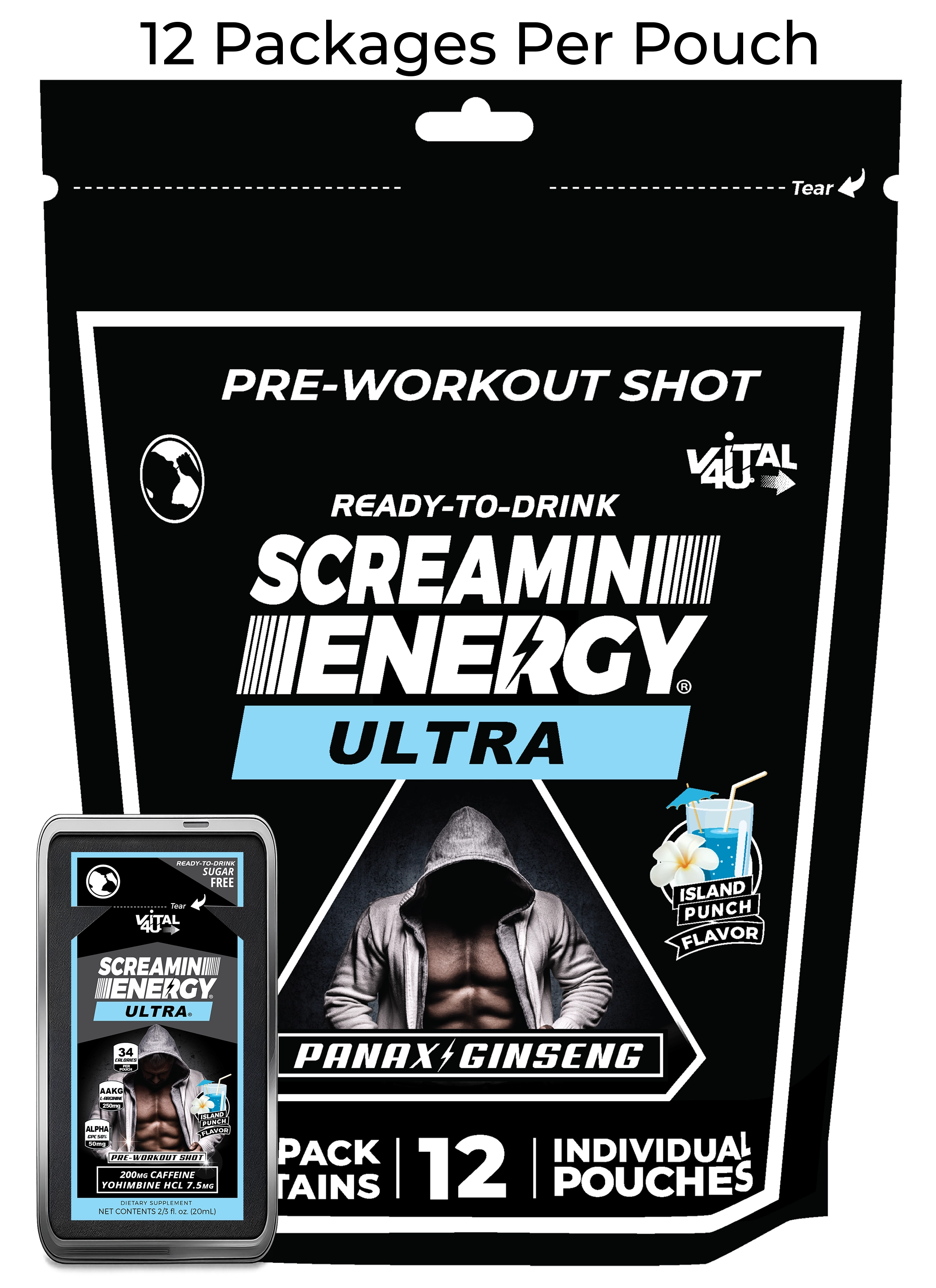 Screamin Energy Ultra Island Punch
