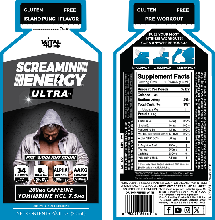 <h2>Benefits of Screamin Energy Ultra Island Punch</h2>