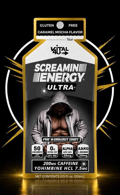 Screamin Energy caramel coffee