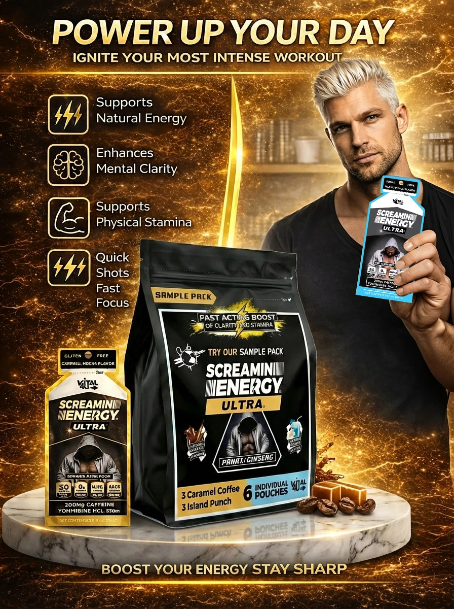Screamin Energy Ultra 6 Pack Sample