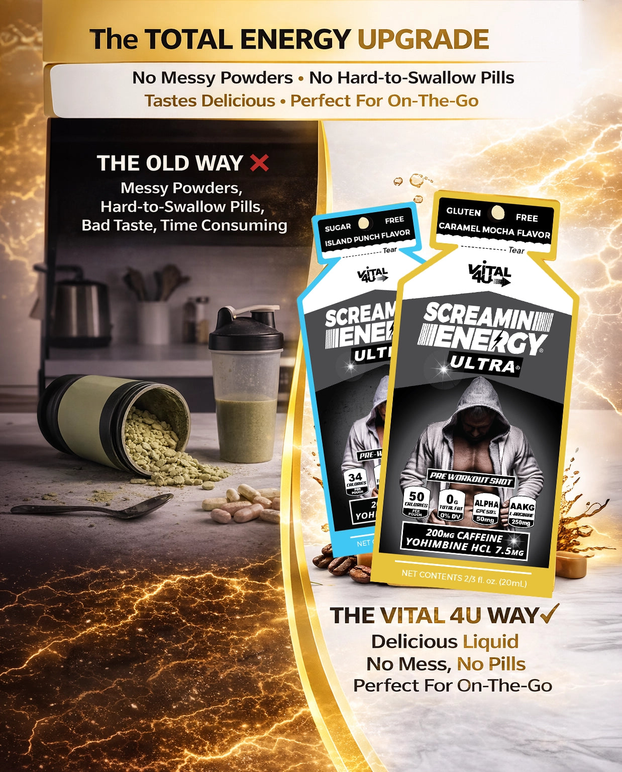 Screamin Energy Ultra 6 Pack Sample