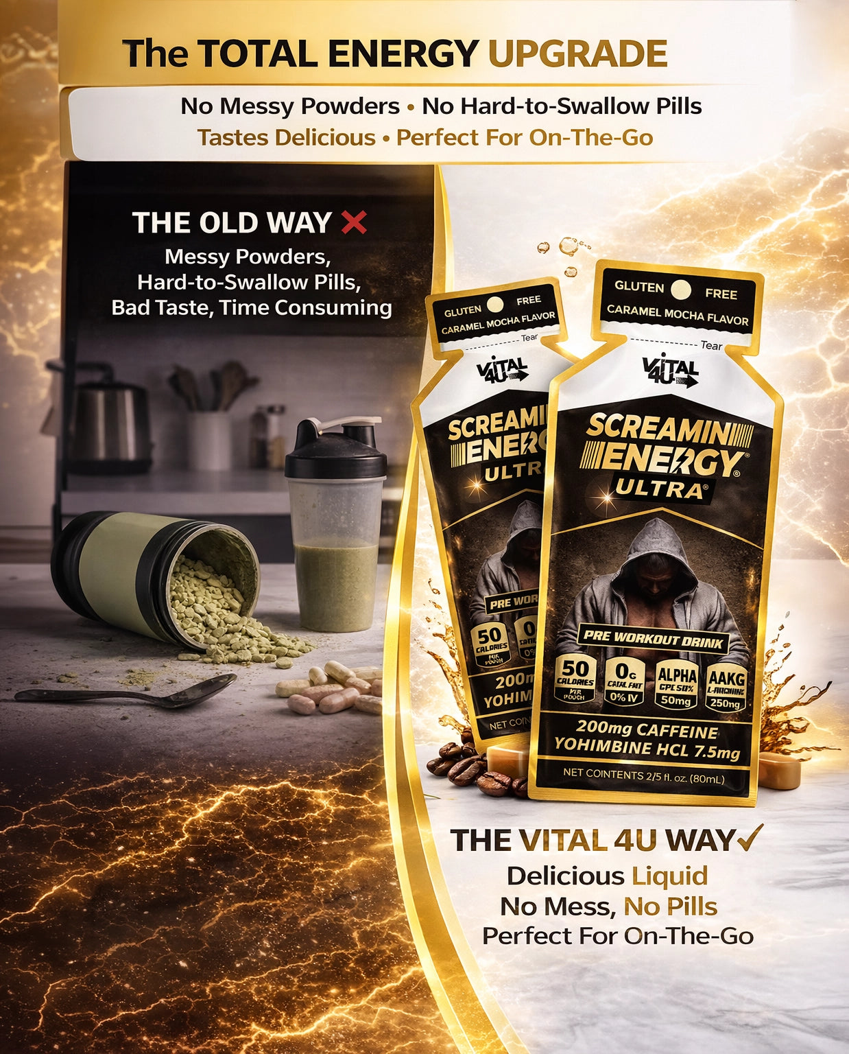 Café con caramelo ultra Screamin Energy®