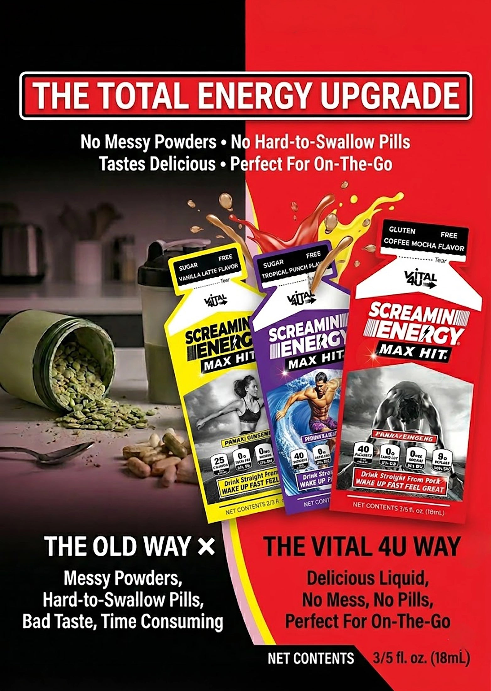 Screamin Energy 6 Pack Sample