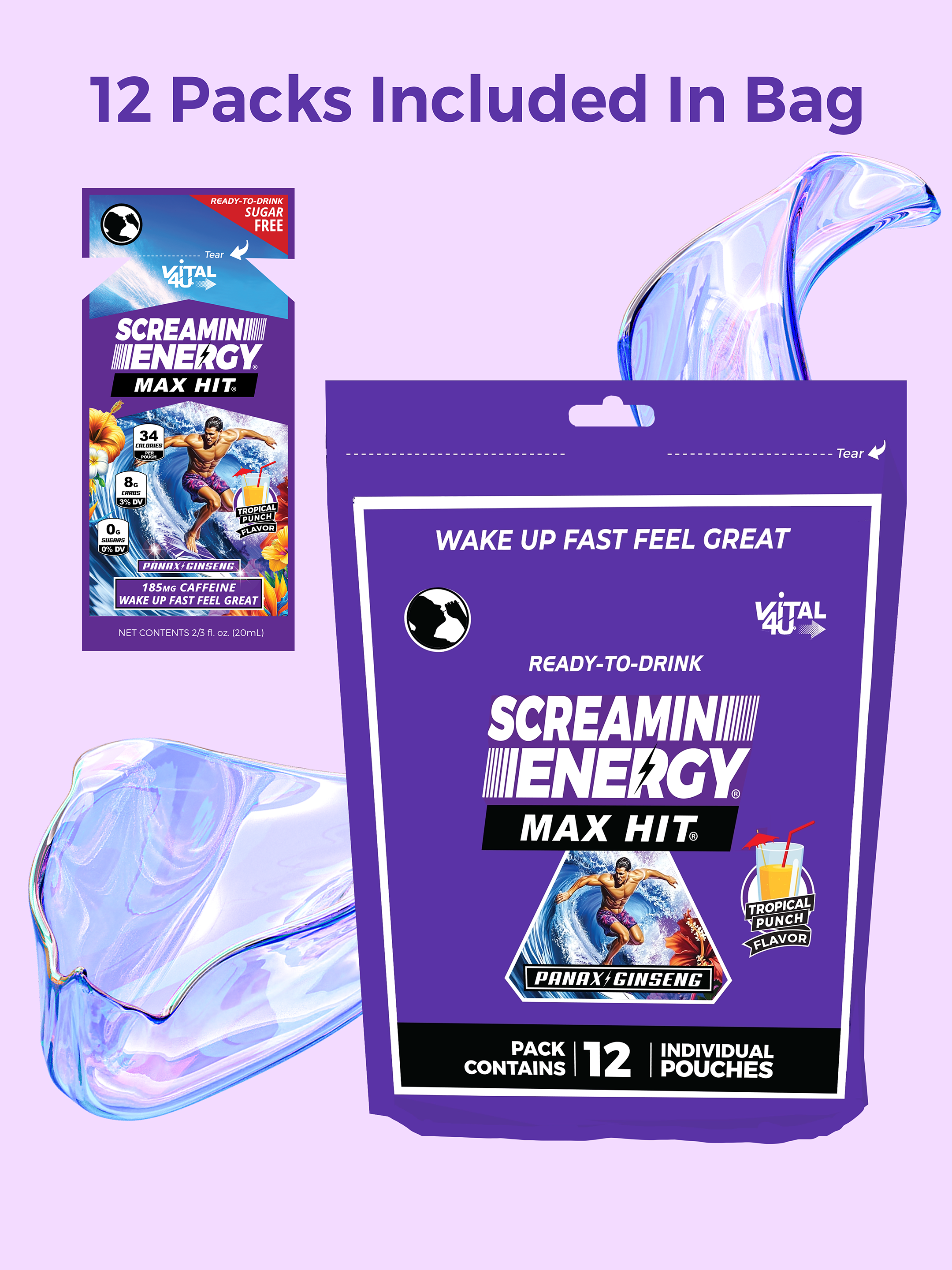 Screamin Energy® Tropical Punch