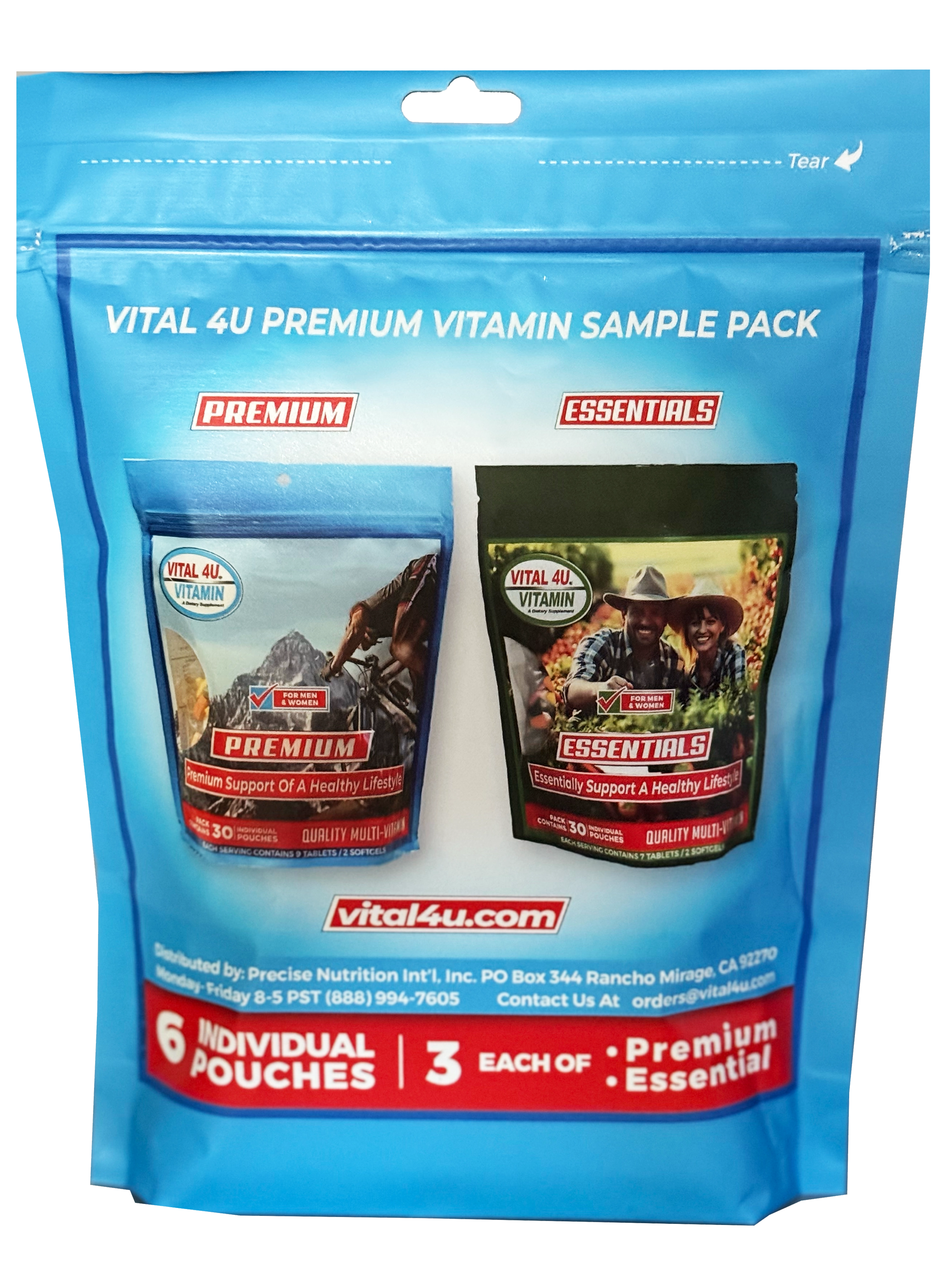 Vital 4U Vitamin Sample Pack