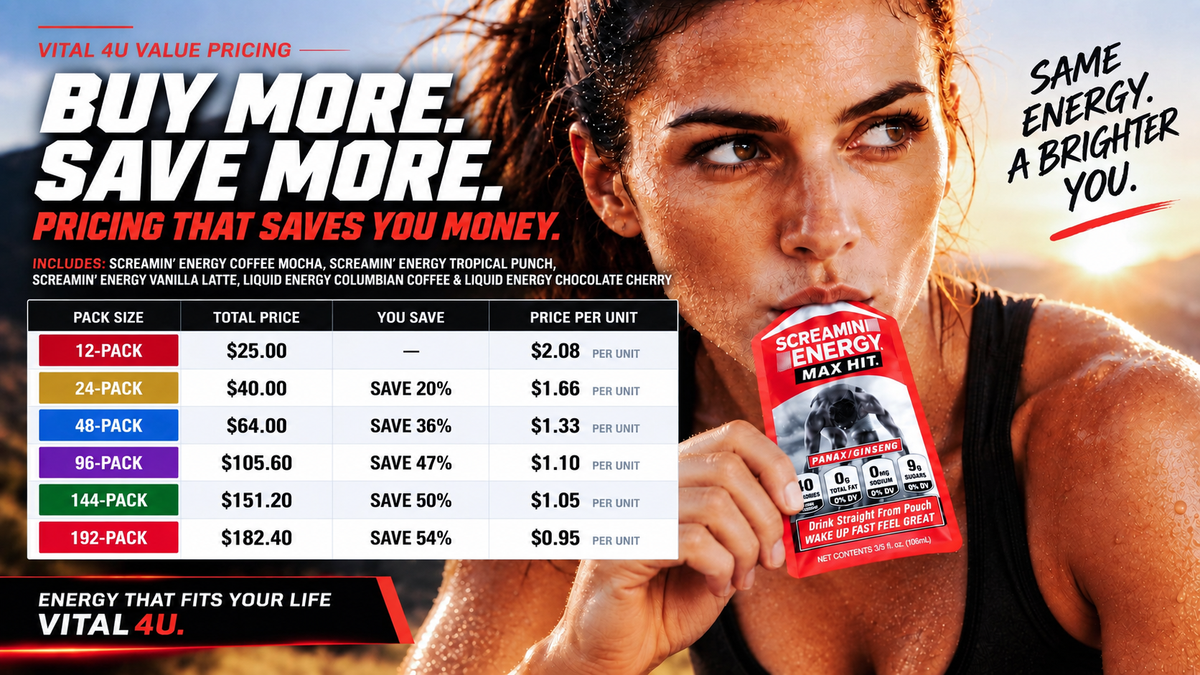 Vital 4U promotional banner