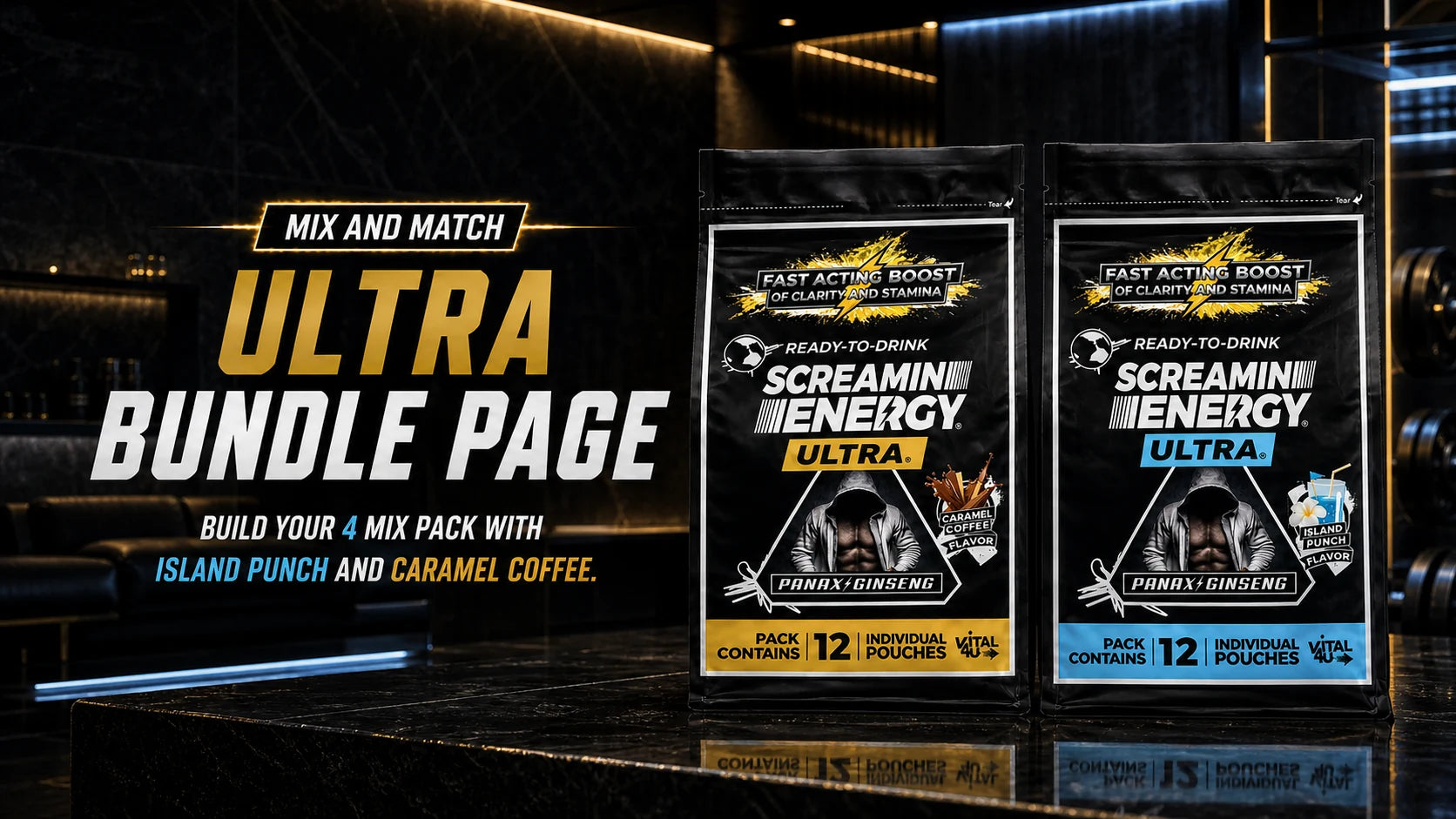 Vital 4U promotional banner