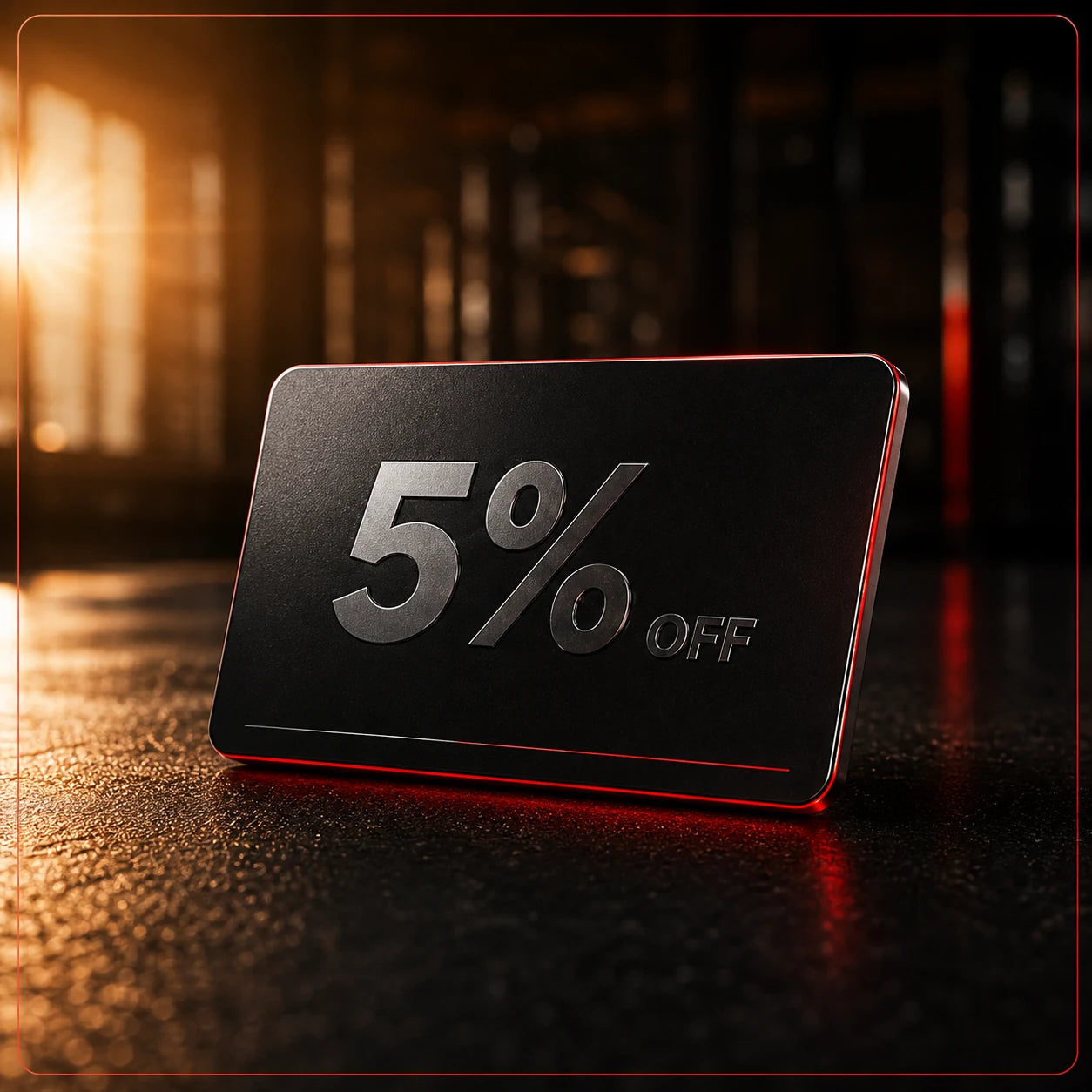 5% OFF
